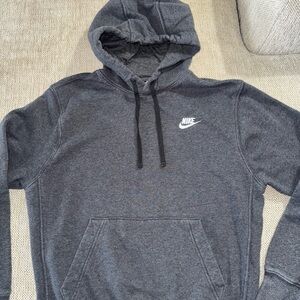 Nike Gray Sweatshirt Classic Pullover Hoodie